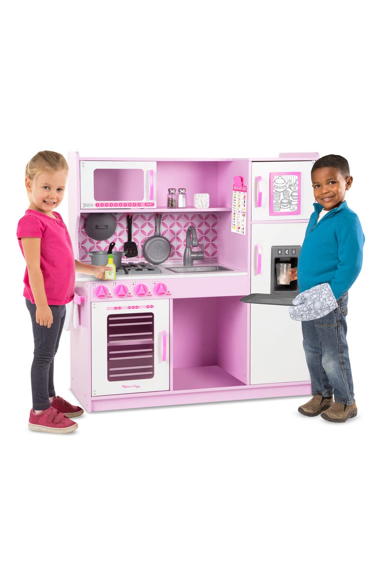 Melissa & Doug Wooden Chef's Kitchen Playset, Alternate, color, Multi