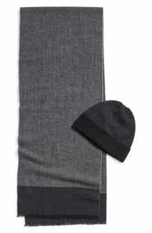 Nordstrom Wool & Cashmere Beanie & Scarf Set