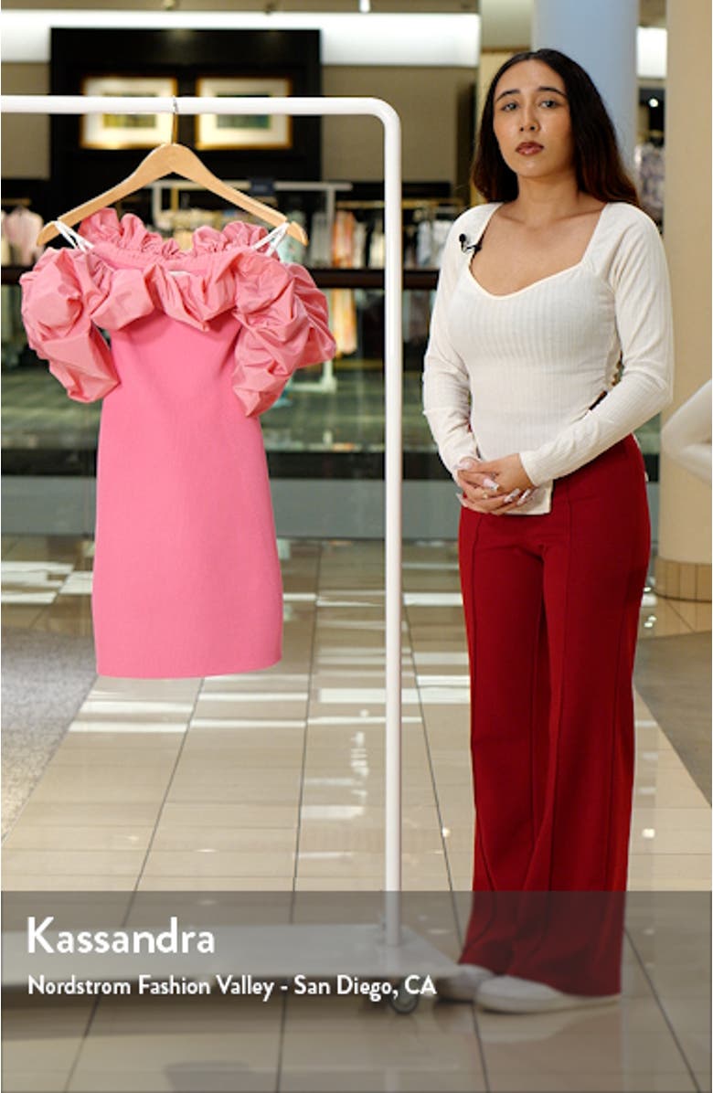 Eldora Off the Shoulder Minidress, sales video thumbnail