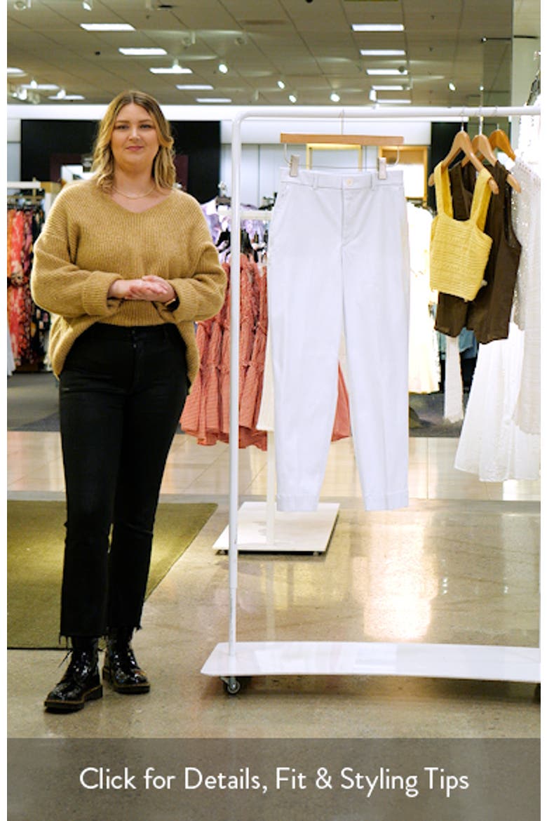 SPANXsupersmooth™ Stretch Twill Straight Leg Pant video