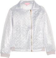 BISBY Kids' Quilted Moto Jacket