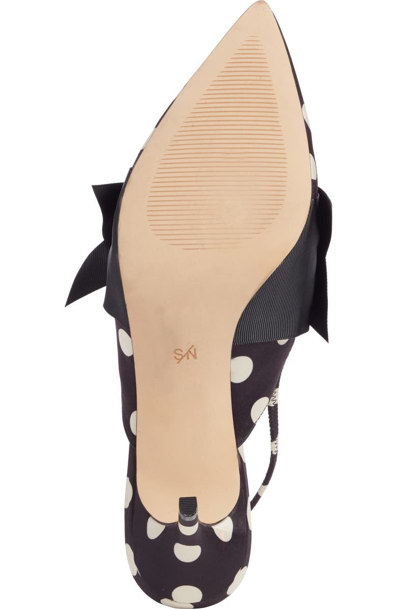 Something Navy Whitney Bow Slingback Pump, Alternate, color,