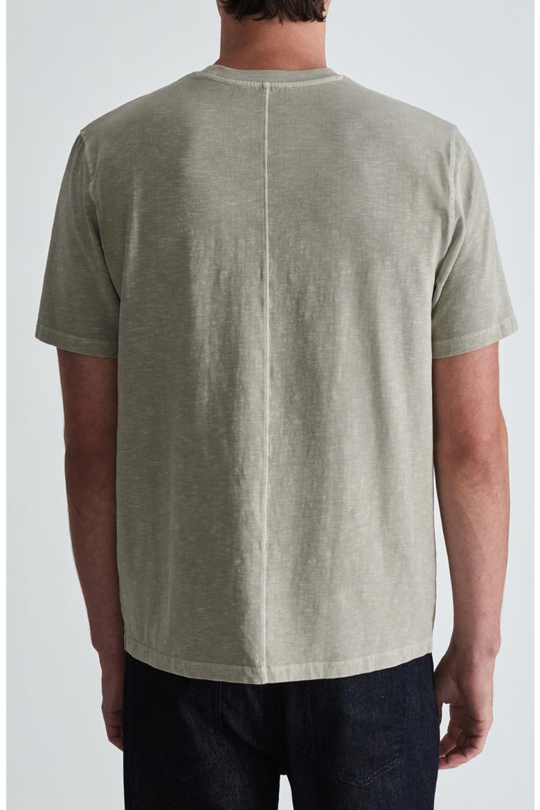 Crewneck T-Shirt, Alternate, color, ABBEY STONE
