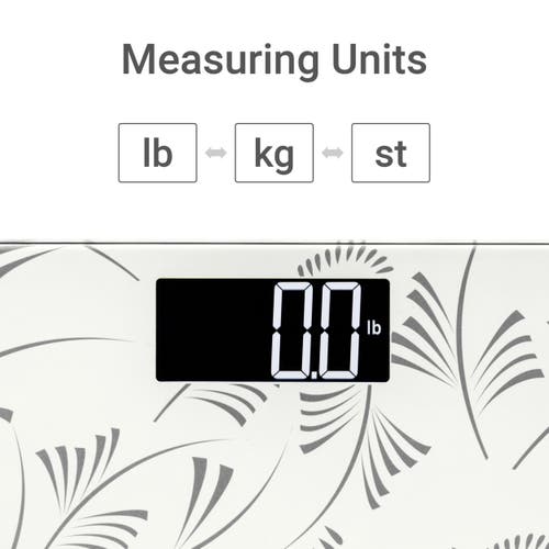 Escali Compact Body Scale In White