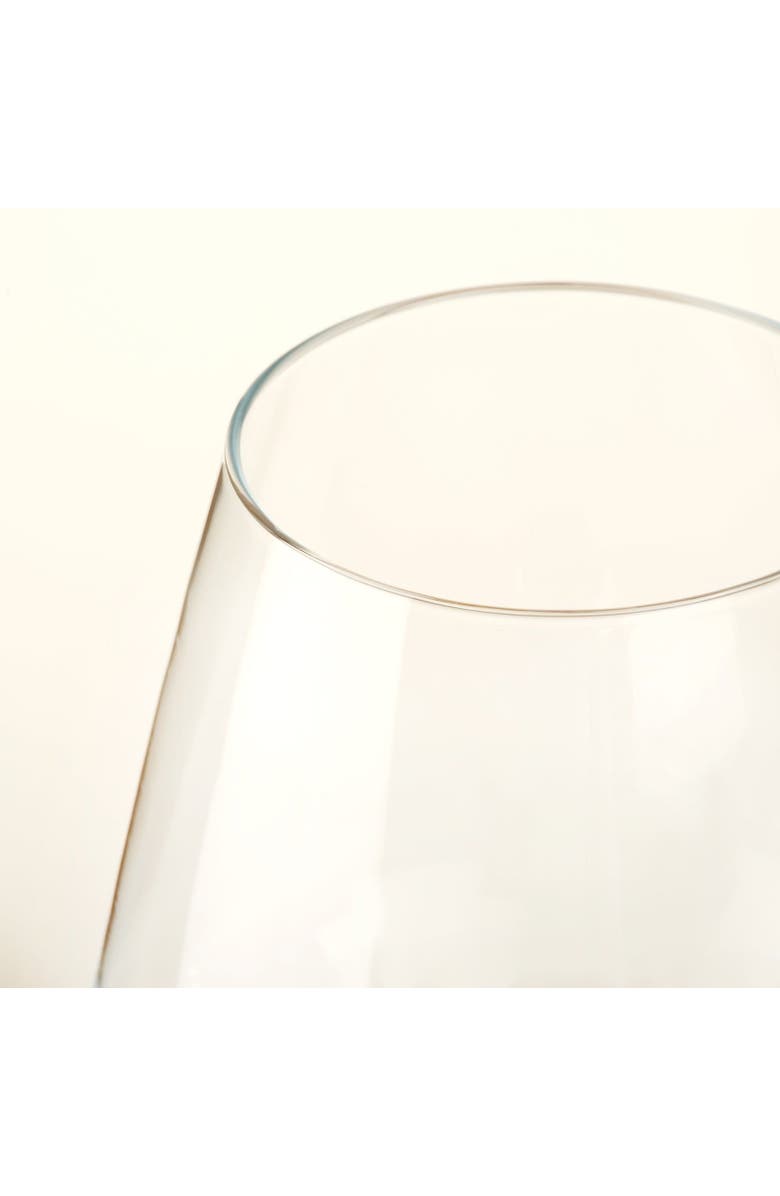 Zsa Zsa Zsu Loess Hand Painted Glass Red Wine Glass 20 Oz., Alternate, color,