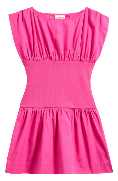 Kids' Poplin Minidress (Big Kid)