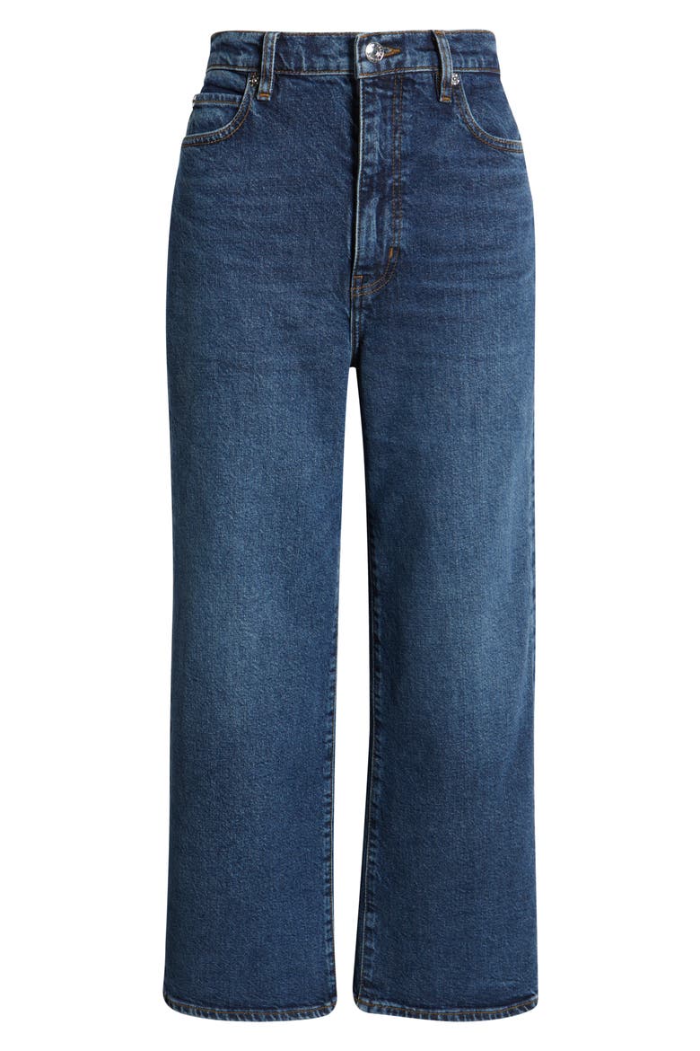 The Wide High Waist Ankle Wide Leg Jeans, Alternate, color, ARCHIE
