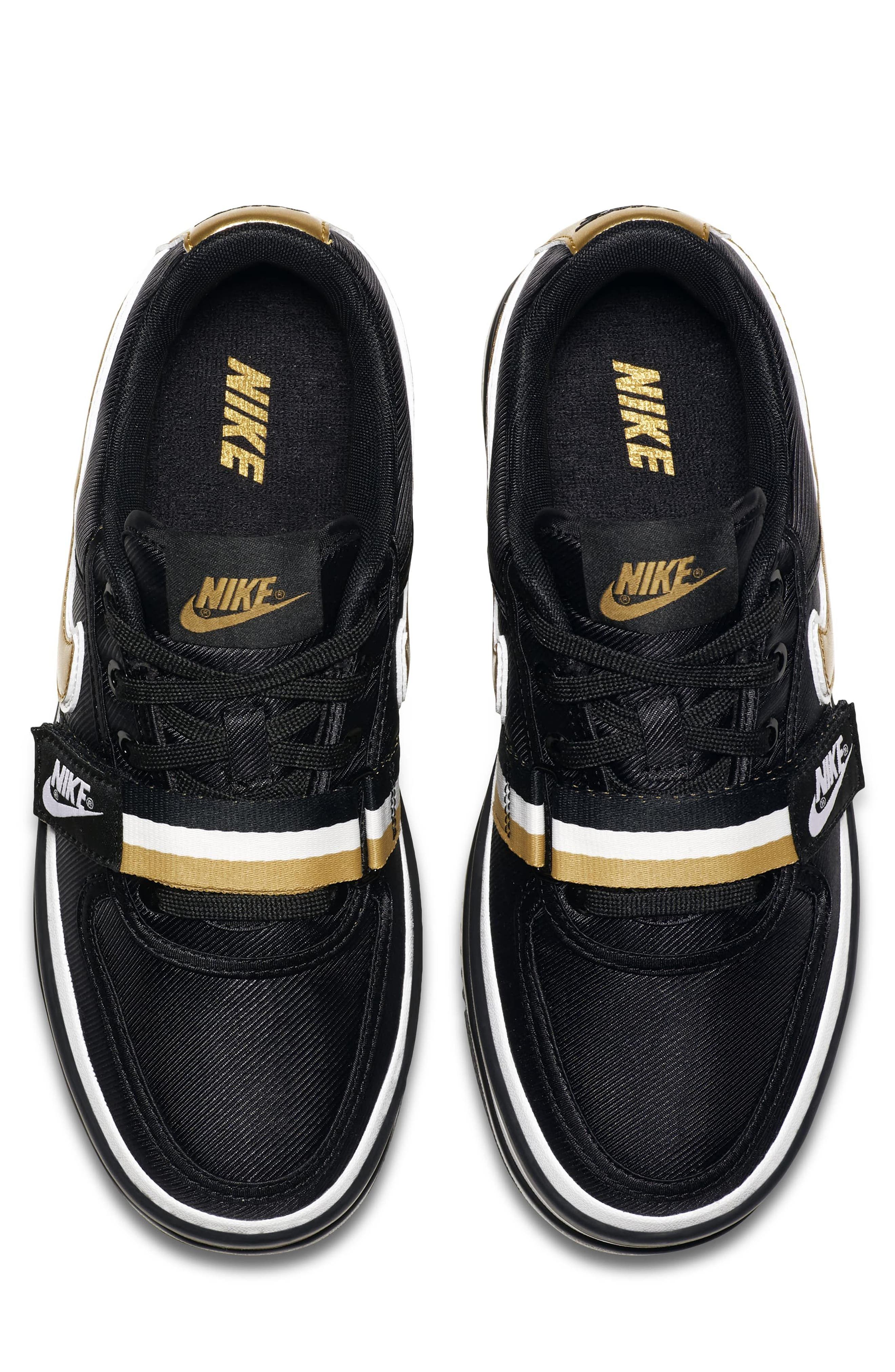 Vandal 2K Sneaker, Alternate, color, BLACK/ GOLD/ SUMMIT WHITE