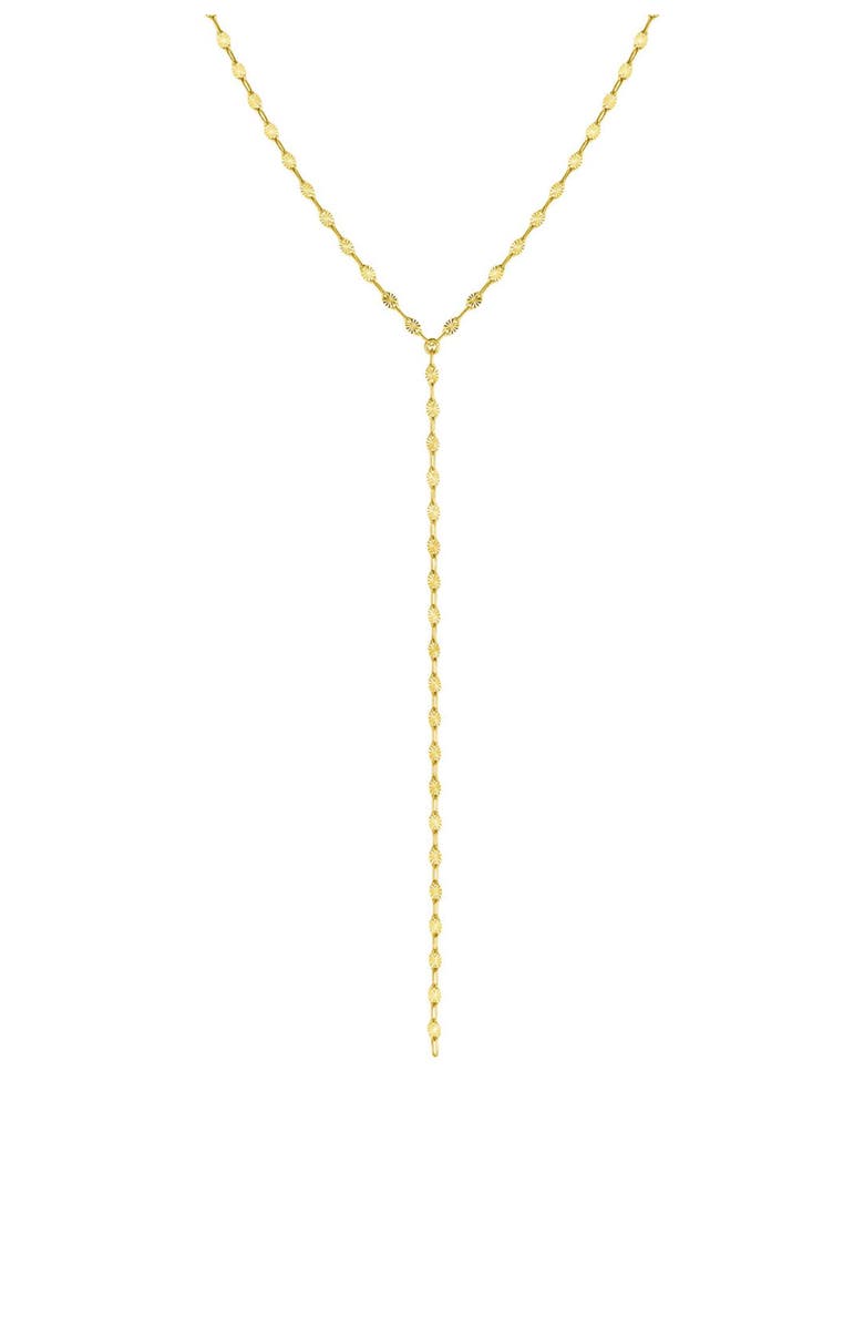 Set & Stones Rio Lariat Necklace, Main, color, Gold