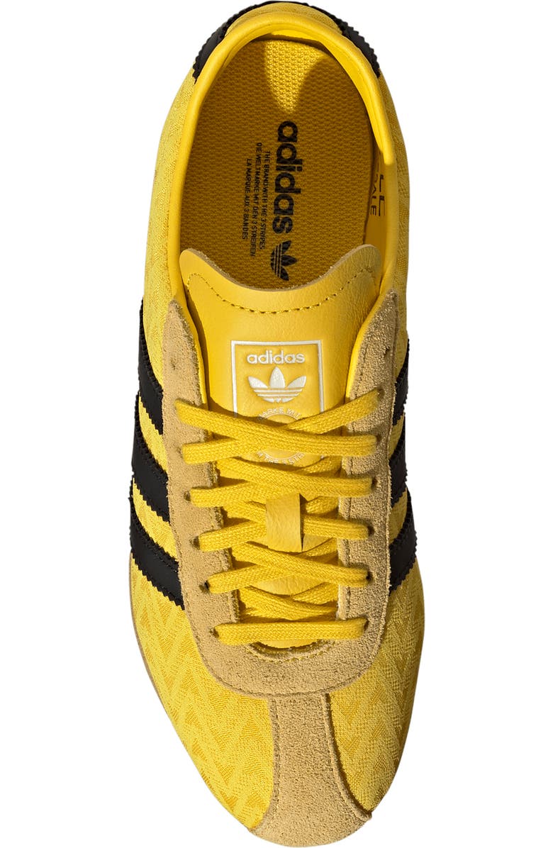 adidas Tokyo Jacquard Low Top Sneaker, Alternate, color, Eqt Yellow/ Black/ Off White