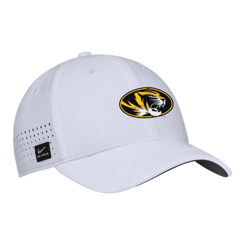 Men's Nike White Missouri Tigers 2025 On-Field Performance Flex Hat