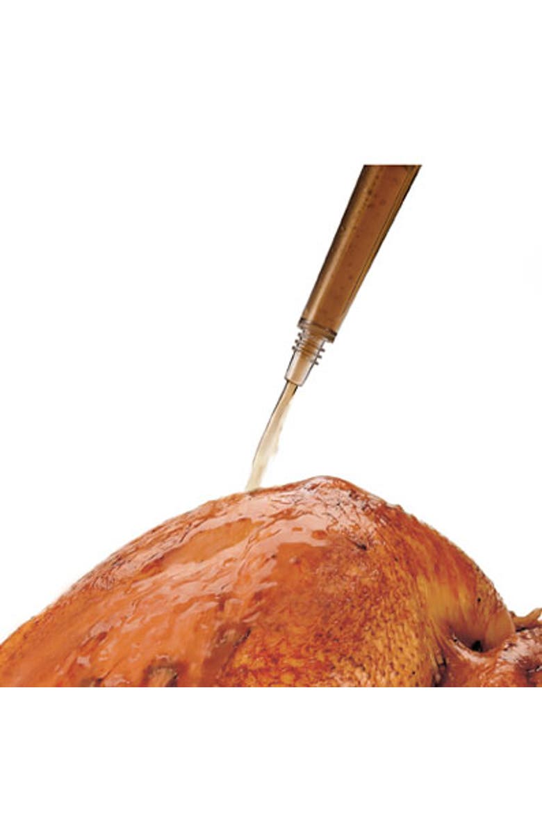 CUISIPRO 2-in-1 Baster With Silicone Brush Head and Shower Attachment, Black, Alternate, color, Black