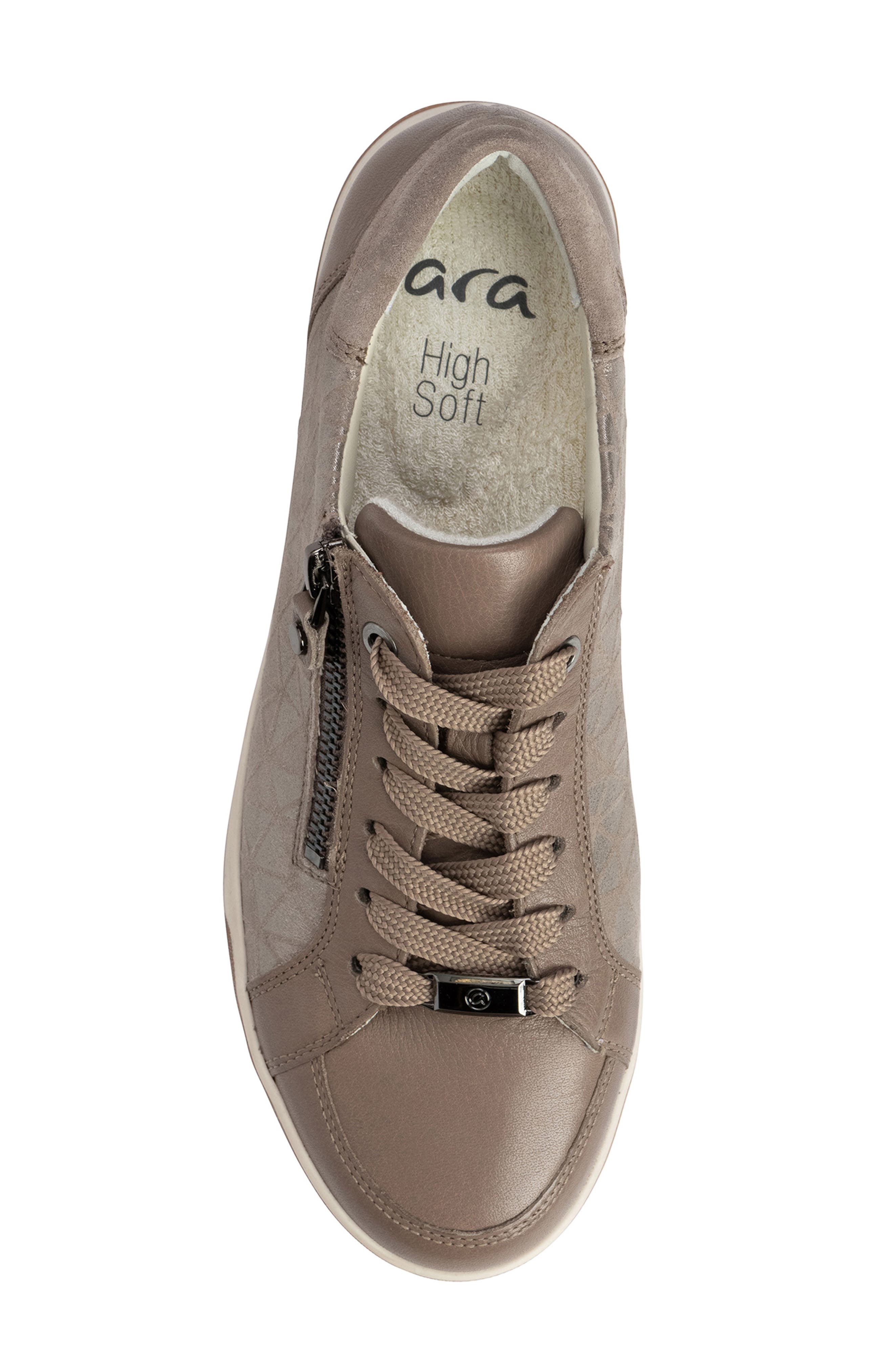 ara Rei Low Sneaker, Alternate, color, Moon