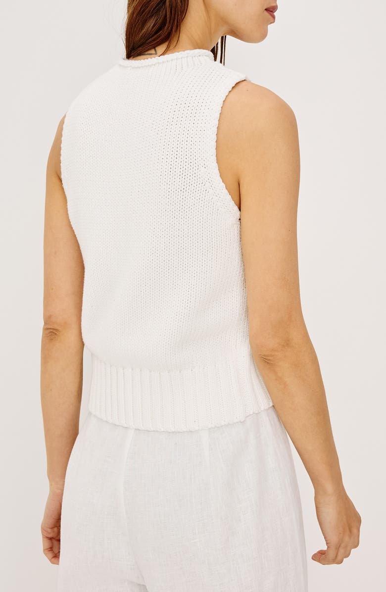 Rails Bondi Sleeveless Sweater, Alternate, color, White