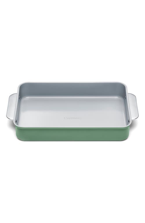 CARAWAY Nonstick Ceramic Rectangle Baking Pan in Sage 