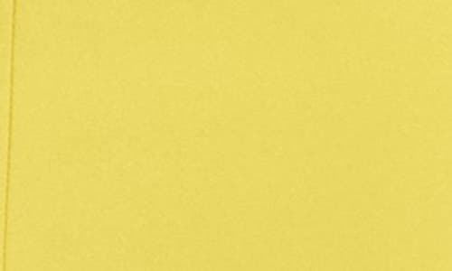 Jewel Badgley Mischka Square Neck Sheath Cocktail Dress In Yellow