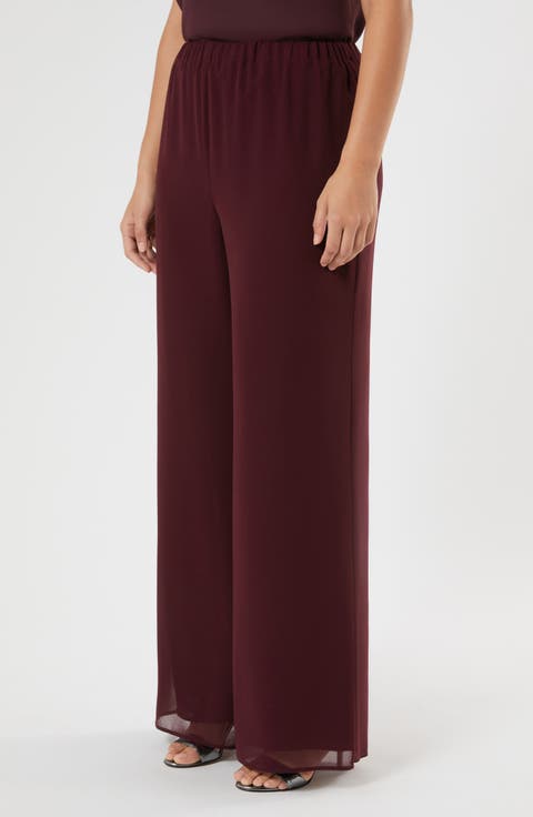 Eunghia Wide Leg Pants (Plus)
