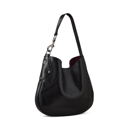 Mulberry Hackney Shoulder Bag In Black