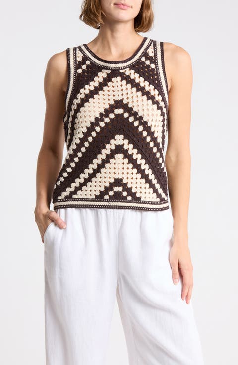 Chevron Crochet Sweater