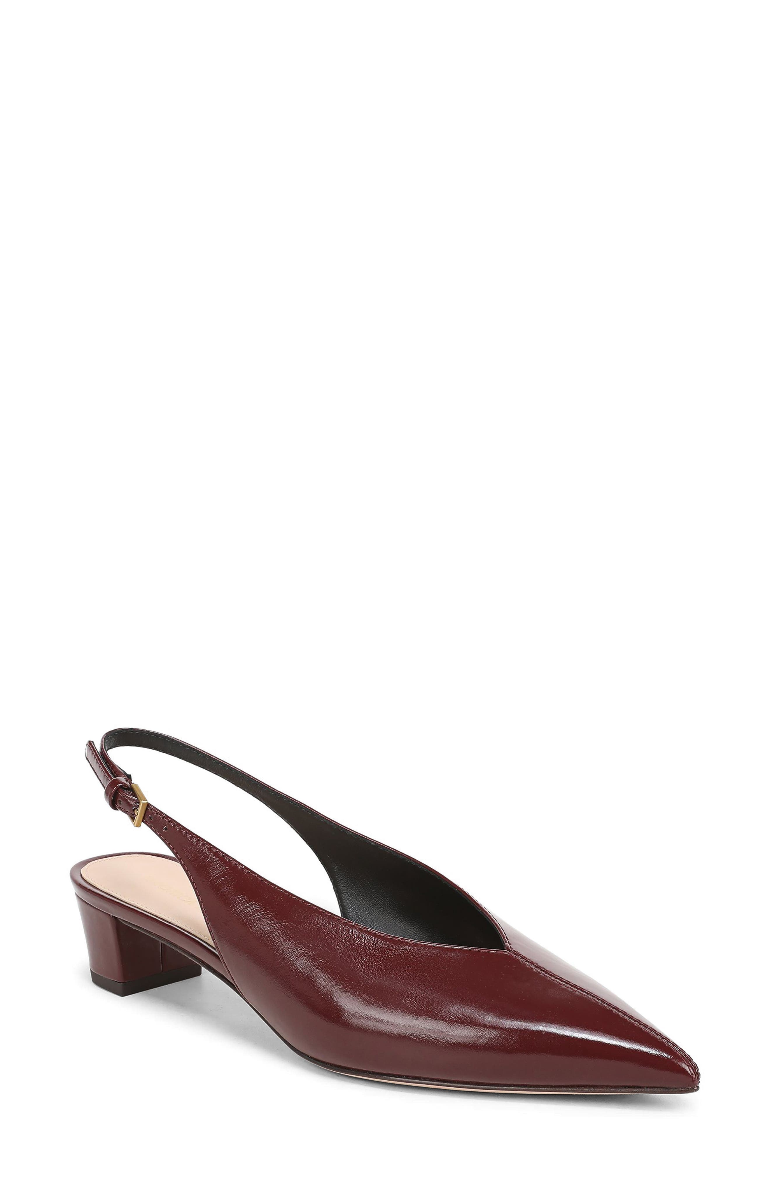 BURGUNDY LEATHER