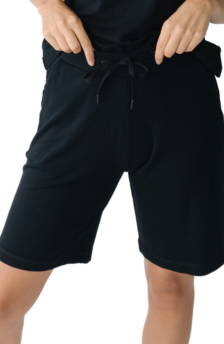 Cozy Earth Ultrasoft Bermuda Pajama Shorts, Main, color, 