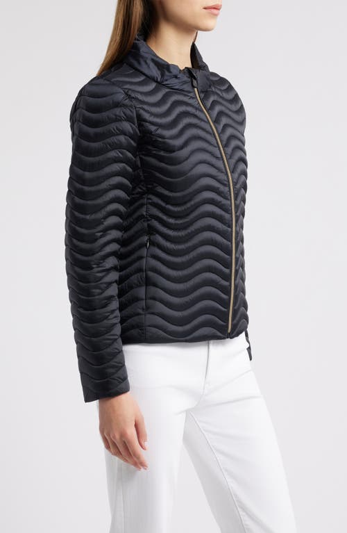 Save The Duck Pearl Water Repellent Quilted Jacket In Black