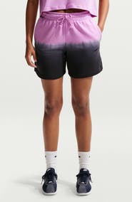 Nike Phoenix Fleece Mid Rise Dip Dye Shorts