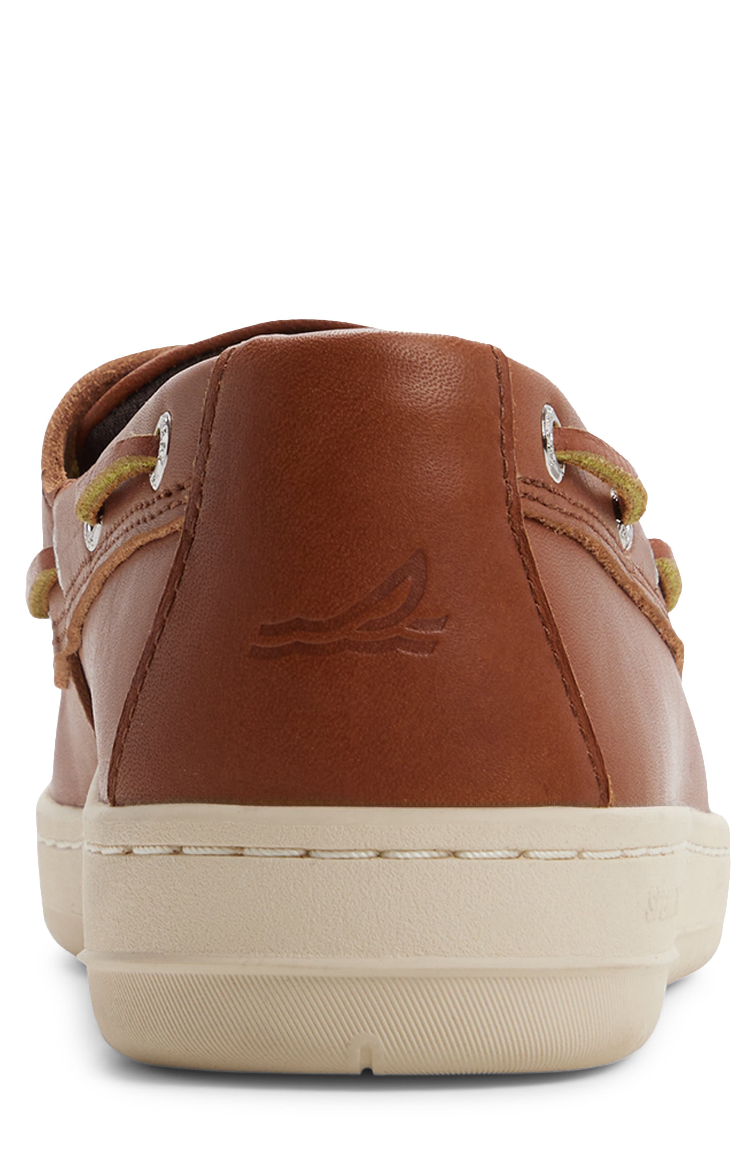 Sperry Strake 2-Eye Boat Shoe, Alternate, color, Tan