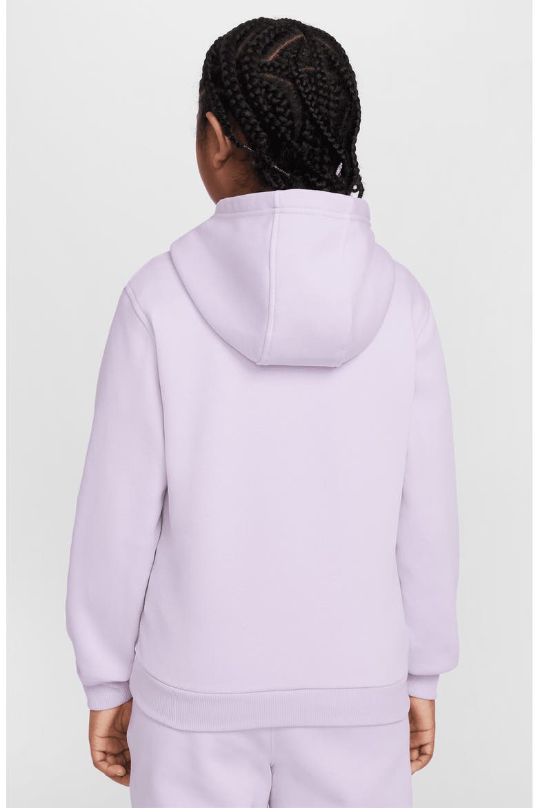 Kids' Club Fleece Hoodie, Alternate, color, DOLL/ WHITE