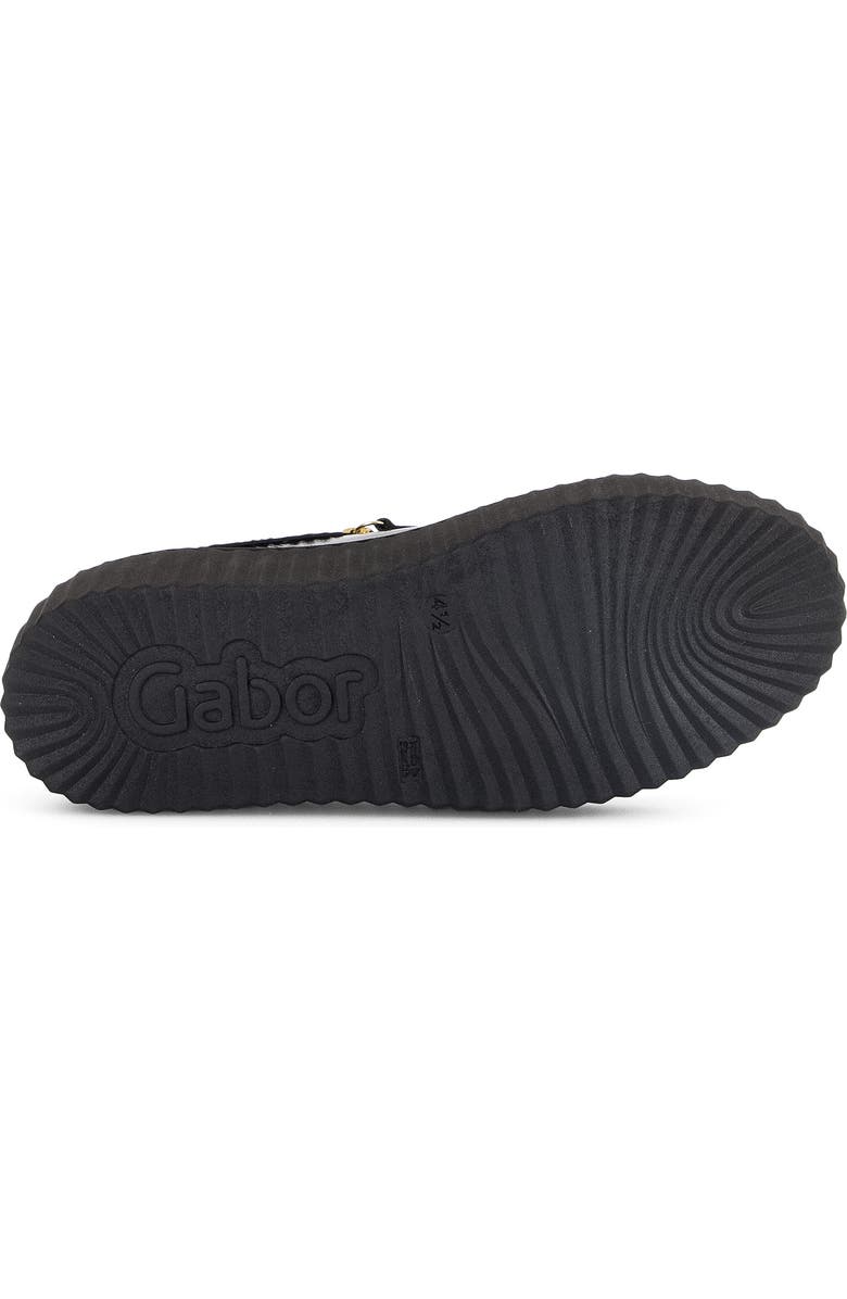 Gabor Platform Zip Sneaker, Alternate, color,