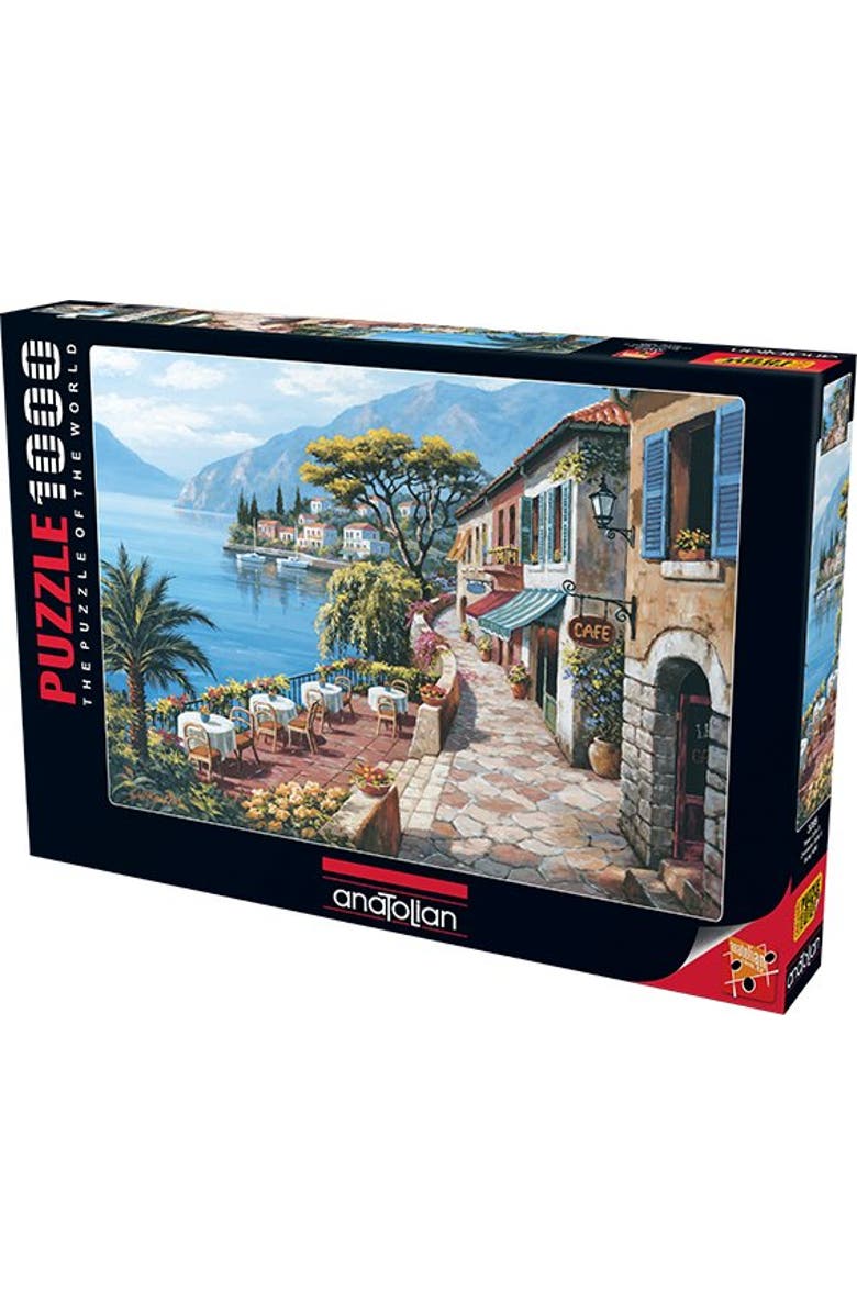 Anatolian Overlook Cafe II 1000 piece Jigsaw Puzzle for Adults, Alternate, color, Multicolor