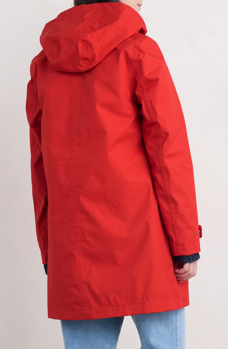 Seasalt Cornwall Cloudburst Waterproof Organic Cotton Coat, Alternate, color,