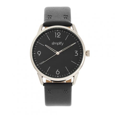 The 6300 Leather-Band Watch