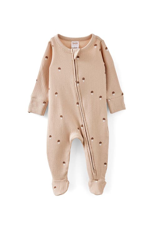 Organic Pointelle Zip All In One Romper