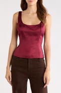 Reformation Hetty Scoop Neck Top
