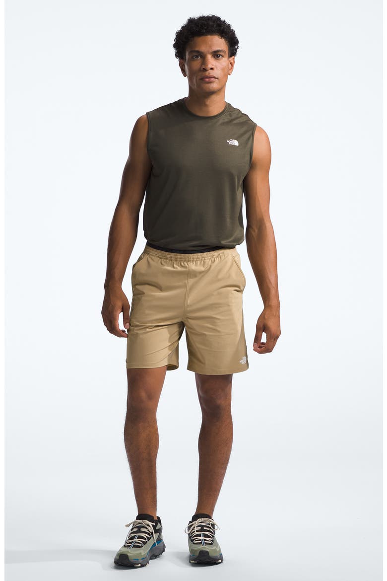 Wander Shorts, Alternate, color, KHAKI STONE