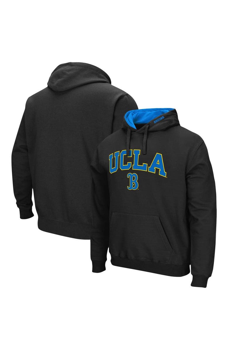 COLOSSEUM Men's Colosseum Black UCLA Bruins Arch & Logo 3.0 Pullover Hoodie, Main, color, Black