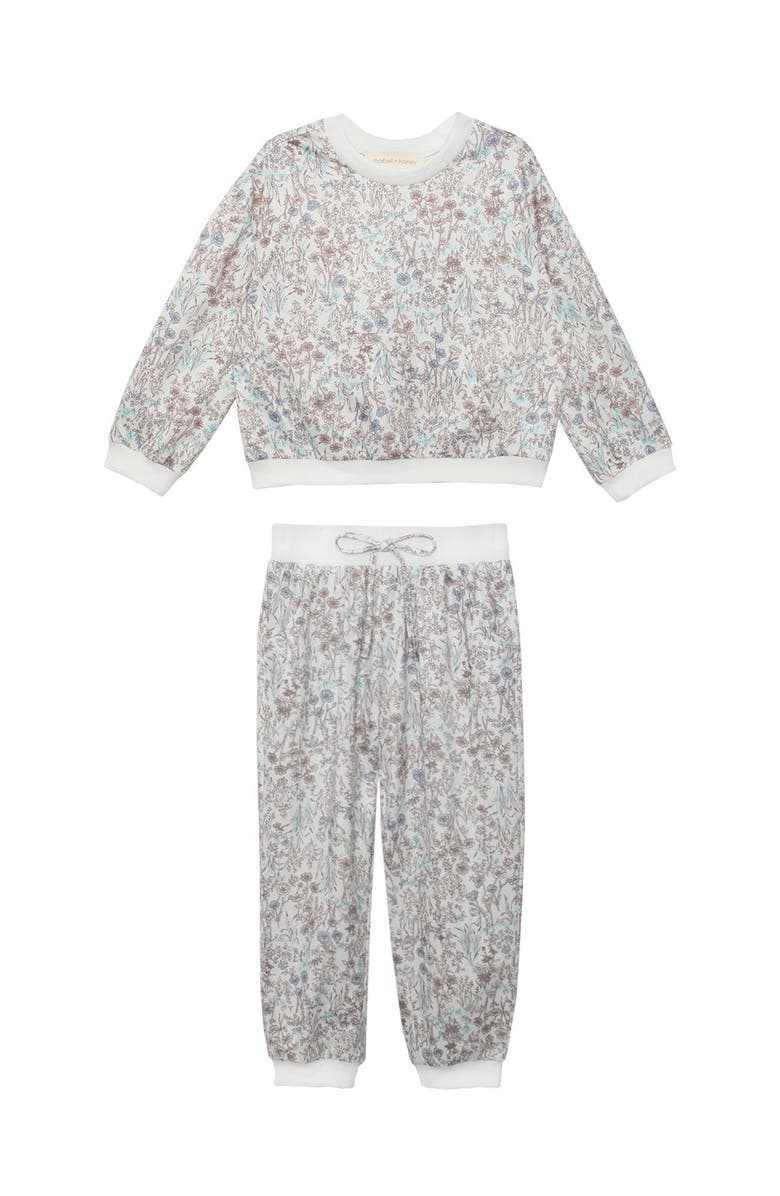 Mabel + Honey Meadow Two Piece Set, Main, color, Blue