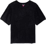 Vince Camuto Textured Short Sleeve Sweater