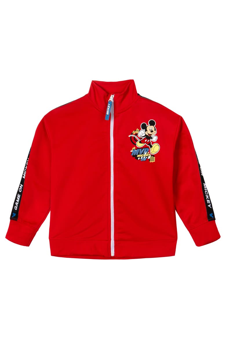 Mickey Mouse Athletic 2-Piece Jacket and Pants Set, Alternate, color, Cayenne Red Mickey