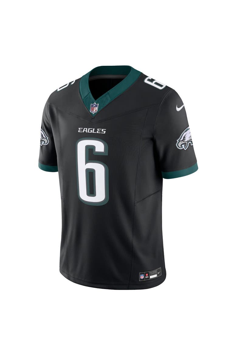 Men's Nike DeVonta Smith Black Philadelphia Eagles Alternate Vapor F.U.S.E. Limited Jersey, Alternate, color, Black