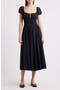 Quinn Organic Cotton Poplin Maxi Dress