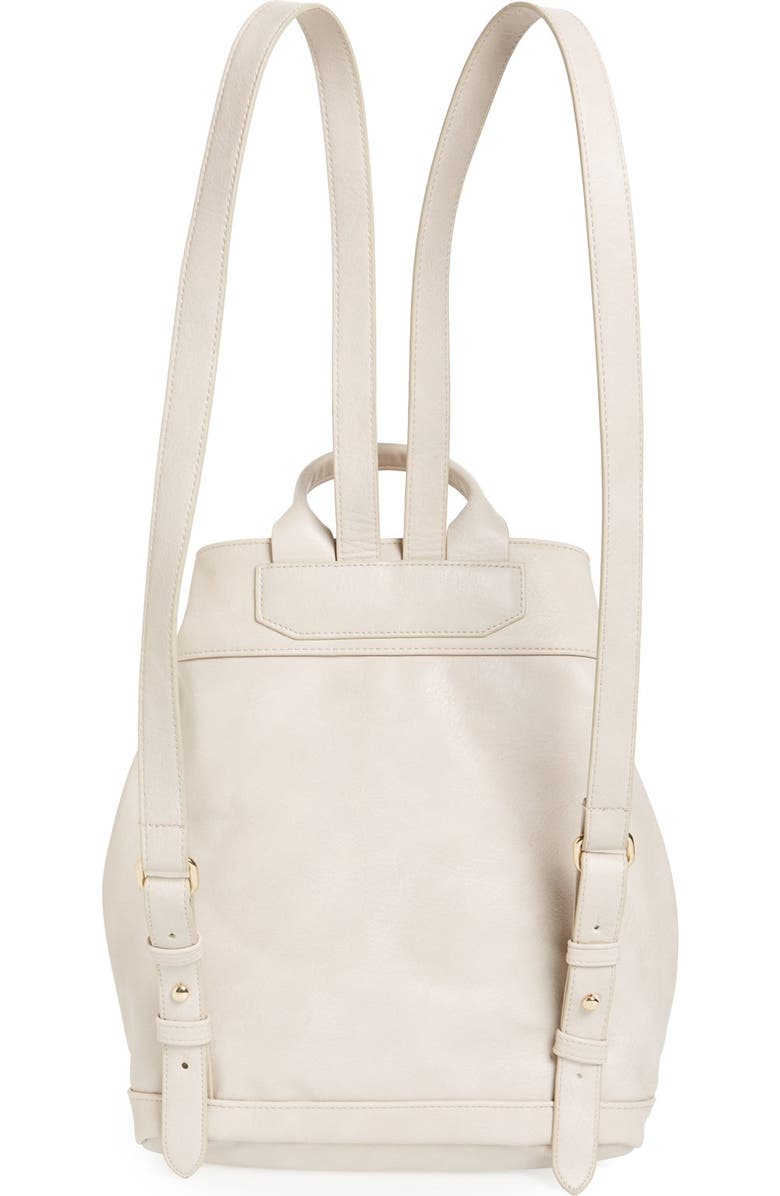 BP. Tassel Flap Faux Leather Backpack, Alternate, color,