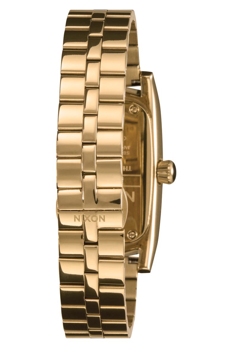 Frankie Bracelet Watch, 24mm, Alternate, color, MID CENTURY / GOLD / BLACK