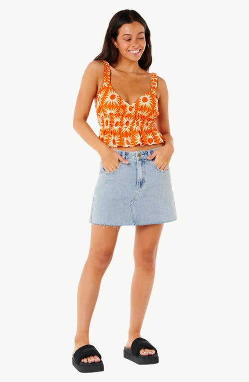 Rip Curl Sun Drenched Top In Orange