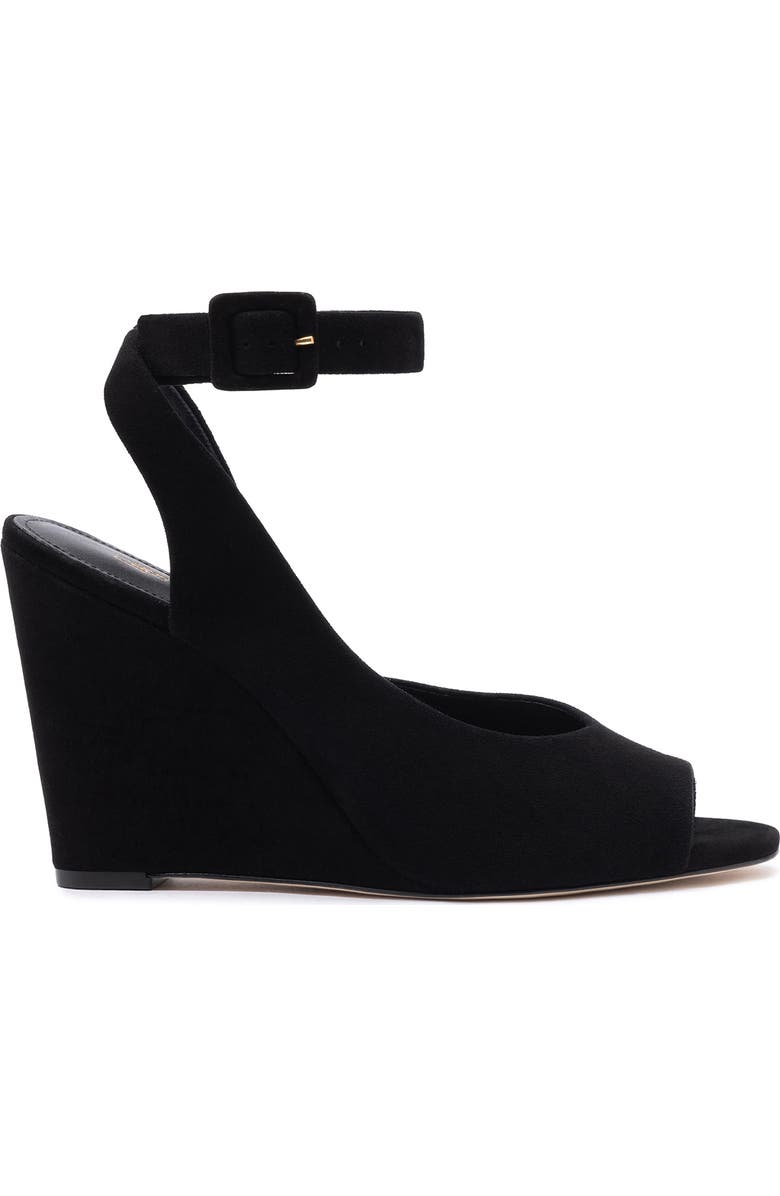 Larroudé Deena By Larroudé Wedge Sandal, Main, color,