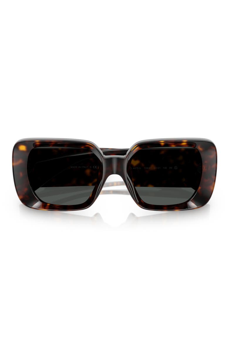 54mm Square Sunglasses, Alternate, color, HAVANA