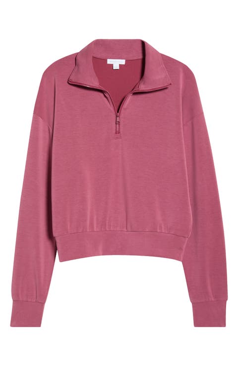 Sandwash Half Zip Pullover