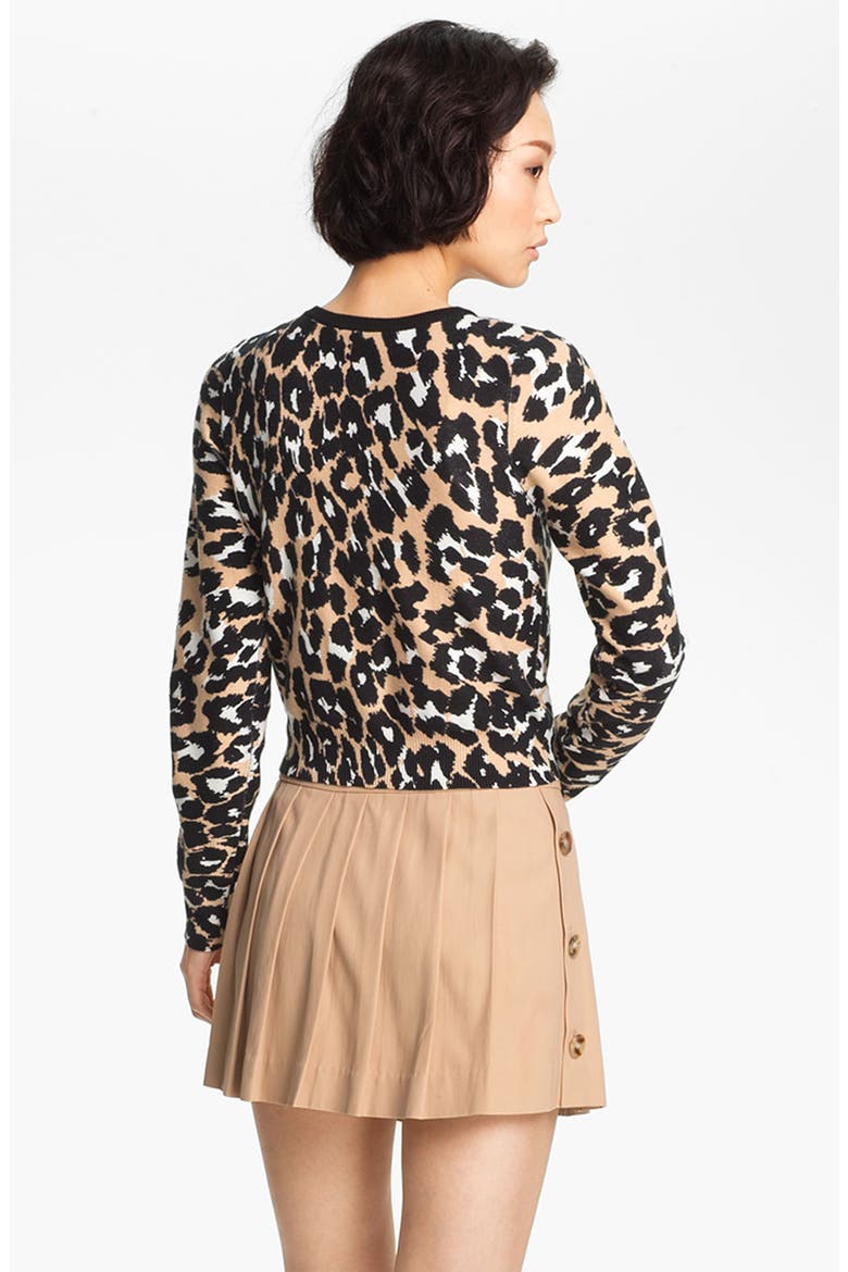 Animal Print Cardigan, Alternate, color, ANIMAL