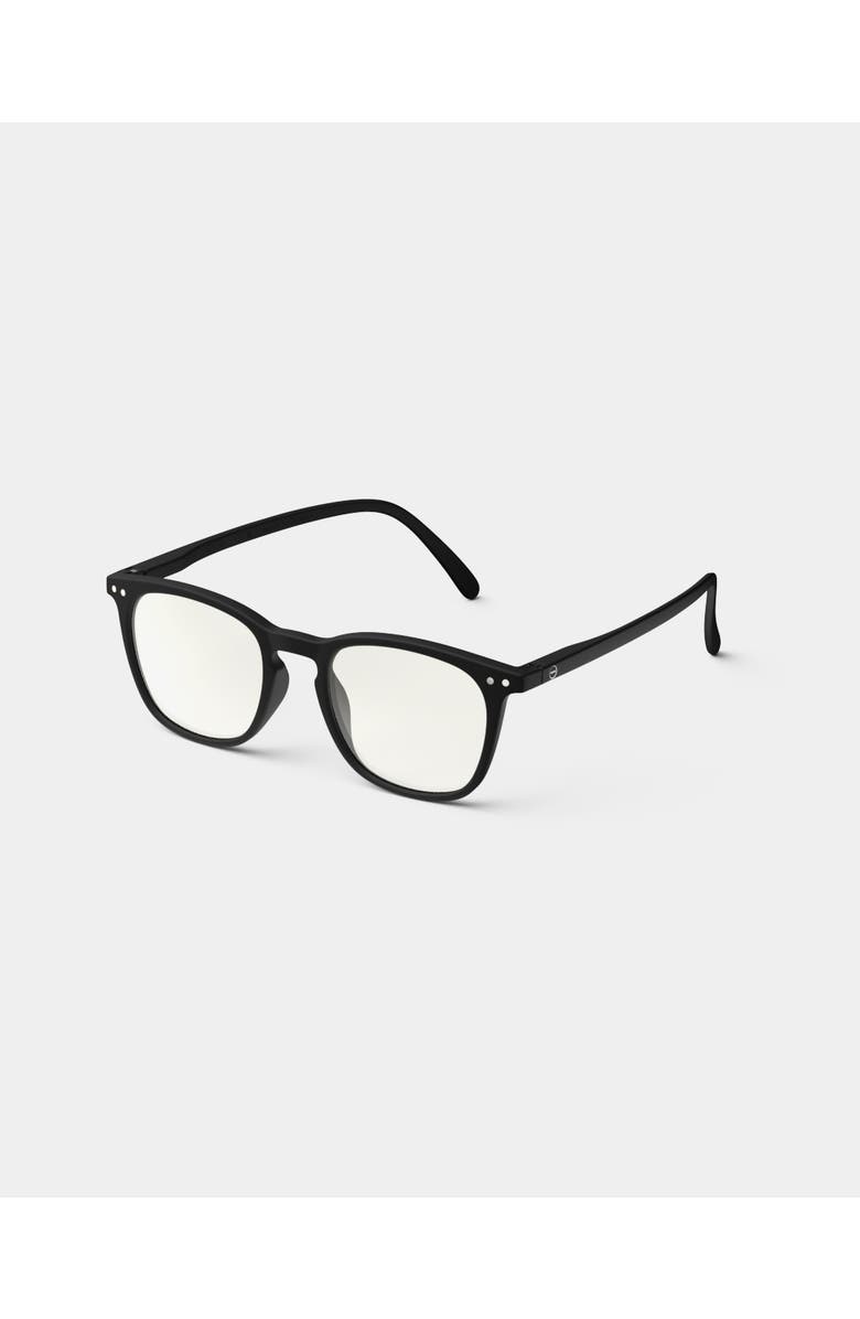 IZIPIZI #E 49mm Trapeze Screen Glasses, Alternate, color, Black